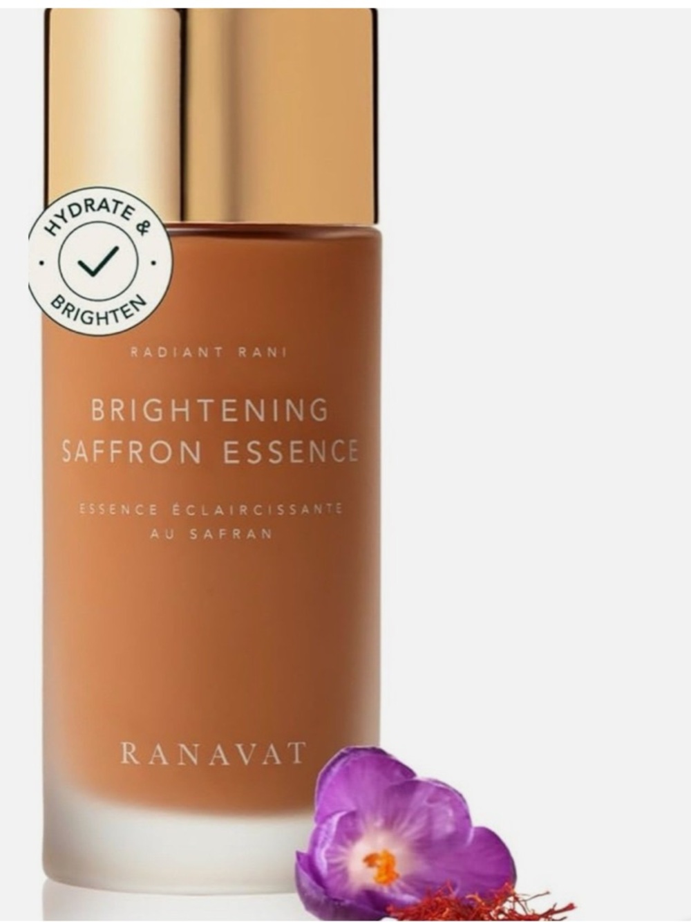 Ranavat Brightening Saffron Essence – 3.4 Fl Oz